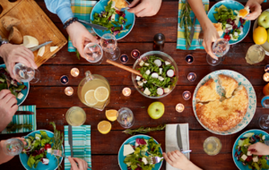 Repas après pétanque